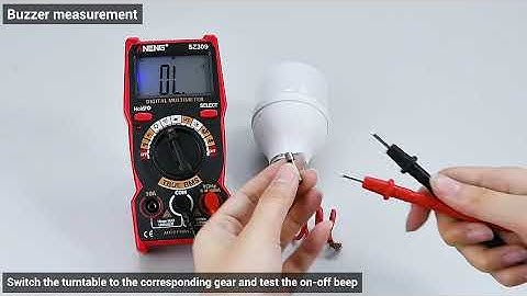 ANENG SZ309 High-Precision Digital Multimeter,1999 Counts,Measuring AC Voltage