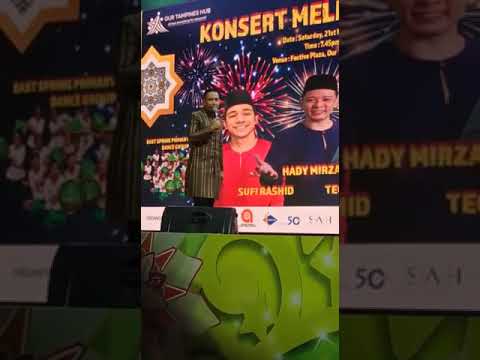 Persembahan Live Aku Sanggup Dari Sufie Rashid Pada Malam Konsert MALETOP Raya 2022.