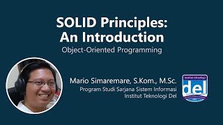 SOLID Principles: An Introduction | PBO | Bahasa Indonesia