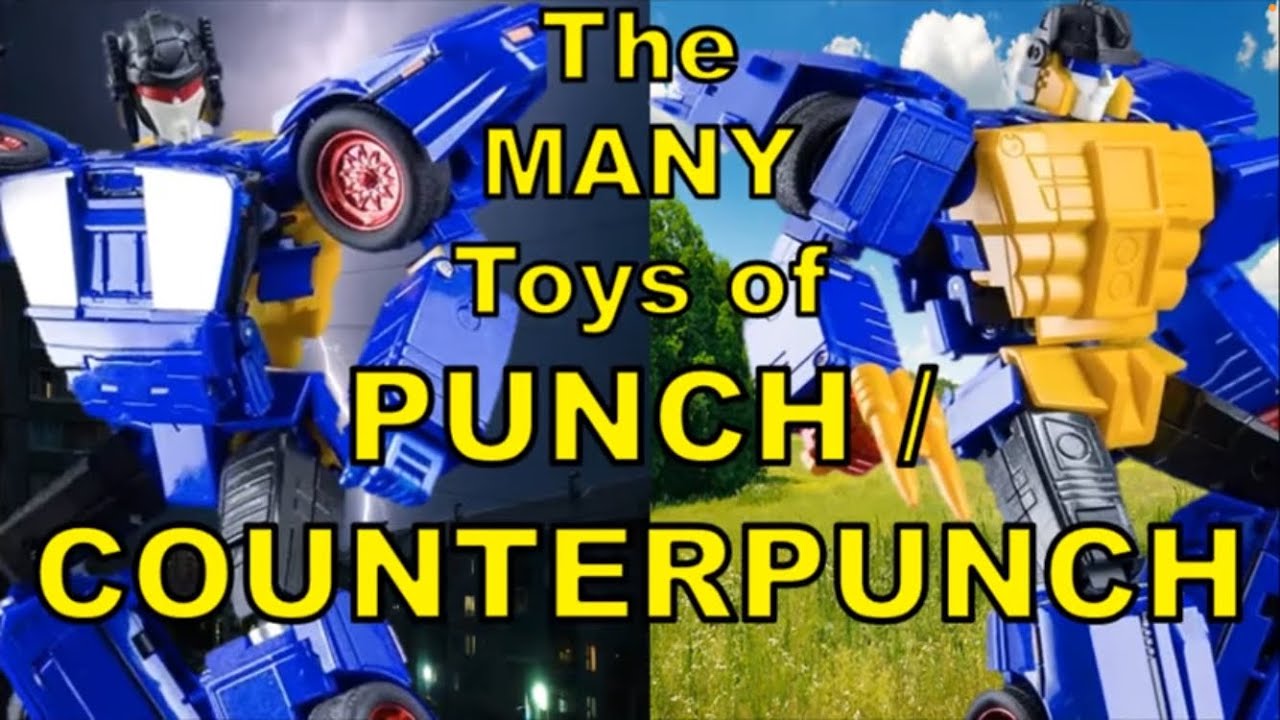 Многочисленные игрушки Punch/Counterpunch — история фигурок величайшего шпиона автоботов.