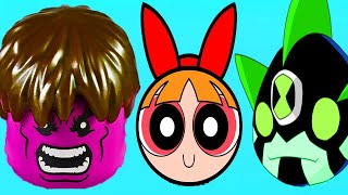 IQ Games | Superheroes Puzzle | Strengthening children's mental skills #StayHome Learn #WithMe #25 screenshot 2