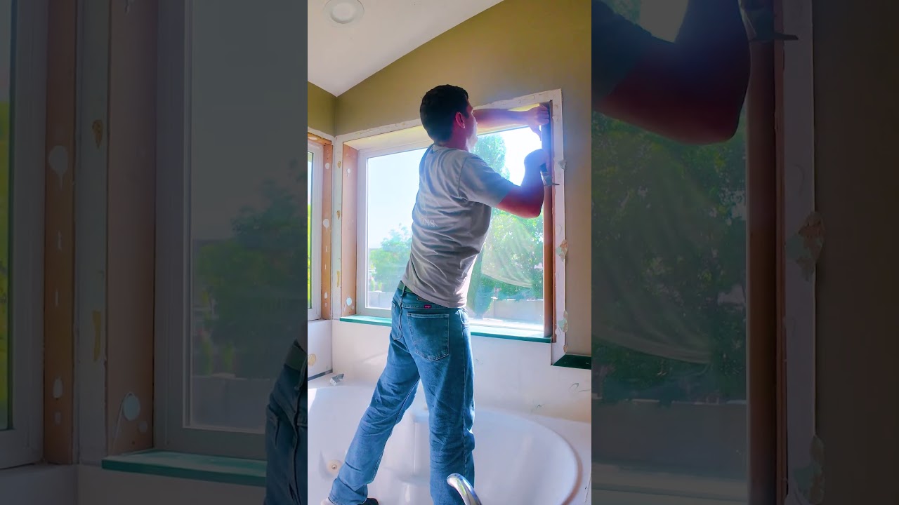 Remodeling my master bathroom #homerenovation #construction