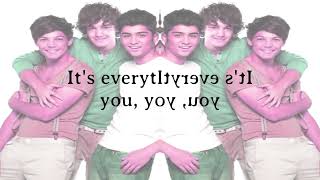 One Direction - Everything About You Lyrics Pictures In G Major 122 97 25 Version