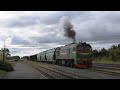 Запуск дизеля тепловоза М62 / Diesel locomotive M62 engine start up