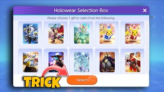 Trick to select a Legendary Skin...