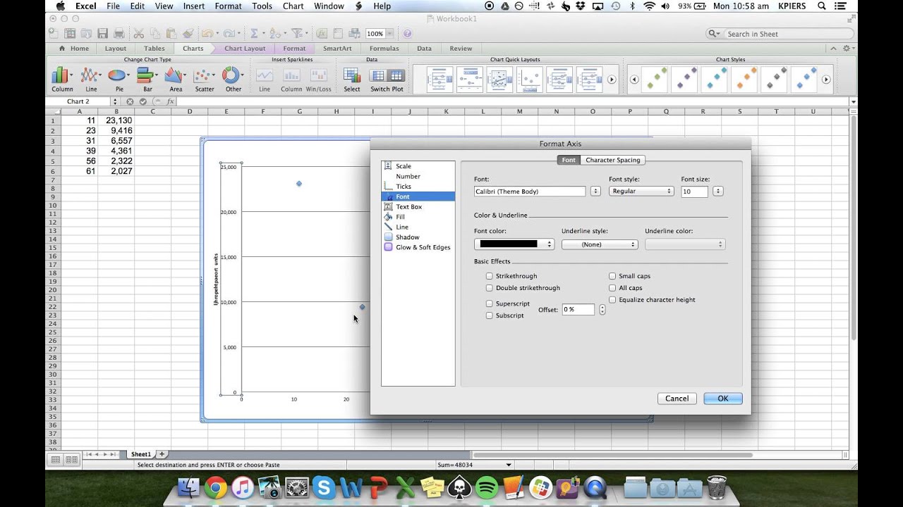 How To Make A Log Chart In Excel