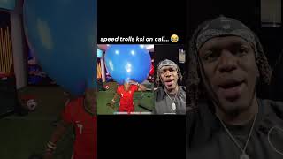 Speed Trolls KSI For His Forehead On Stream.... Wait for his Reaction