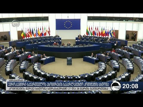 ევროკავშირი-საქართველოს ასოცირების საპარლამენტო კომიტეტის სხდომა