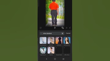Intro Stardust effect in Capcut