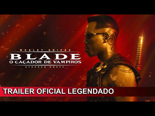 Blade, o caçador de vampiros (Wesley Snipes) - Desenho de