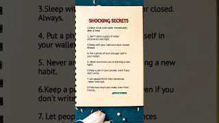 Shocking Secrets & Smart Habits 🧠⚡ #LifeTips #Mindset #Shorts