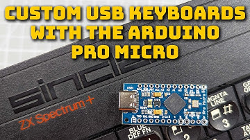 Turn a ZX Spectrum into a custom USB keyboard with the Arduino Keyboard library.