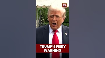 Trump Warns Hamas Will 