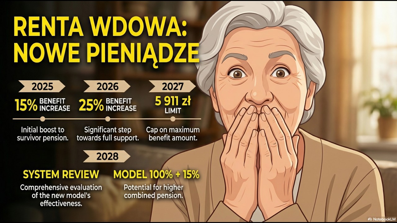 RENTA WDOWIA 2026: KONIEC Z 15%? 📈 Kiedy podwyżka do 25%? Sprawdź nowe limity!