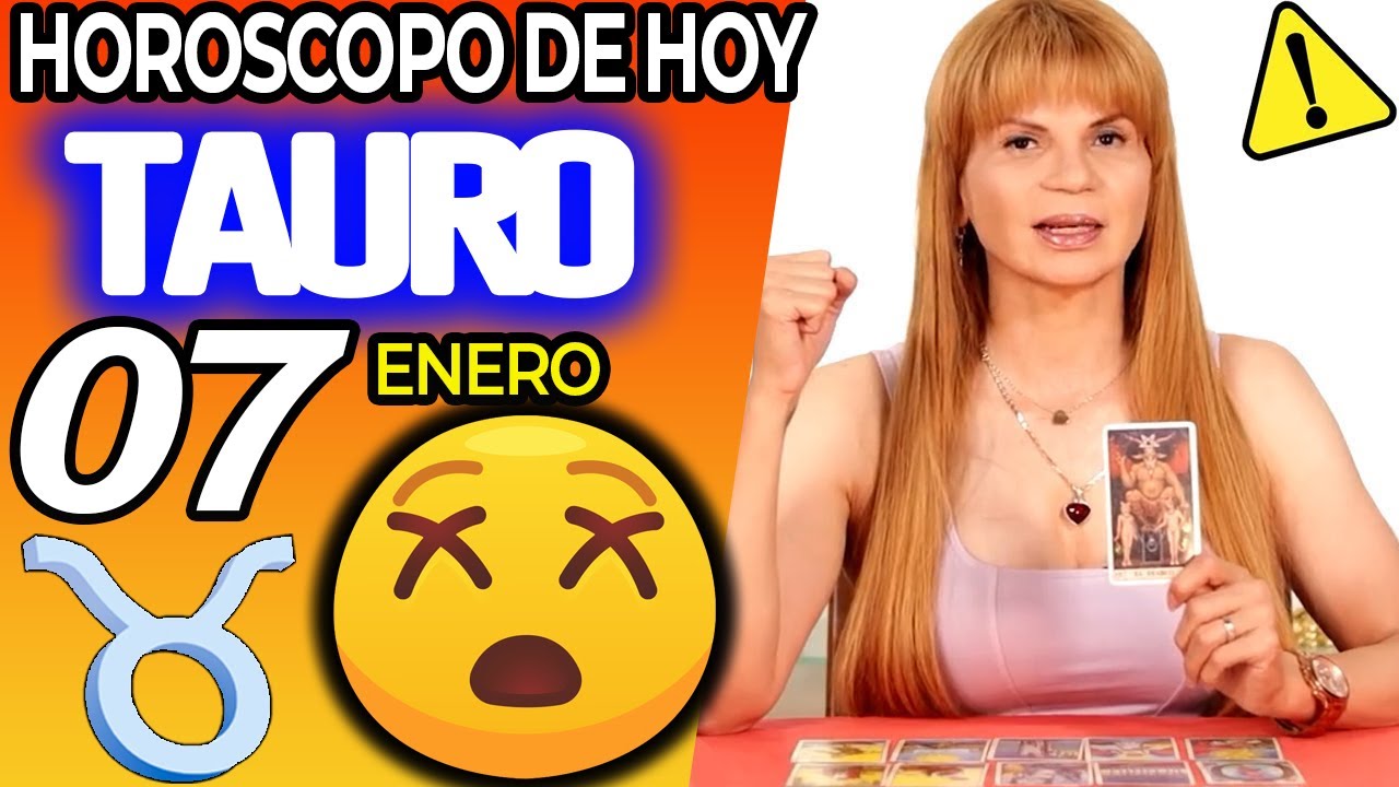 UN PELIGRO ACECHA ⚠️ MONHI VIDENTE🔮 Horóscopo de hoy TAURO 7 DE ENERO ...