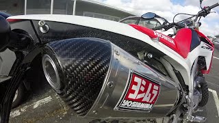 New Yoshimura RS 4 Exhaust 2016 Honda CRF250L