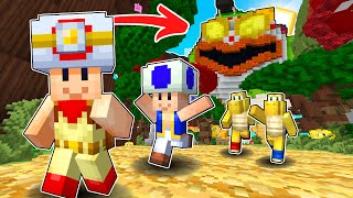 Bowsers Army Invasion: WAR BEGINS! ☢️💣Minecraft Super Mario [312]
