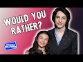 Finn Wolfhard &amp; Brooklynn Prince Play Would You Rather: The Turning Edition