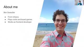 Static Site Generators and Eleventy, Ben Sweedler (5/27/2020)