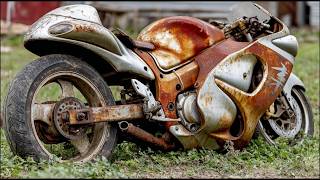 Download Lagu I Found a $100 Suzuki Hayabusa Junk | Full Restoration hayabusa GSX1300R Two-stroke engine bike MP3