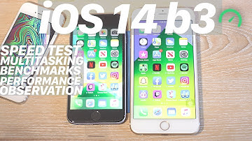 iOS 14 Beta 3 vs. iOS 13.6 SPEED Test + BENCHMARK! LIVE Wallpapers MISSING/REMOVED?