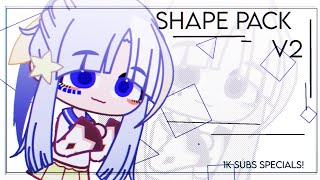 - `,🦈꒰ °shape pack Alight motion ꒱ || V2 [1K subs spec] || Gacha Club 🍂︵↷