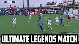 UCL LEGENDS (FULL MATCH) | ft. F2FREESTYLERS, FIGO, SEEDORF, ROBERTO CARLOS & more! screenshot 5