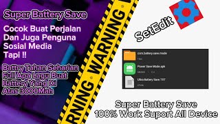 Apk System [Power Save Mode] Penghemat Battery Super || Cara Menghemat Battery Sapai 24Jam 100% Work screenshot 3