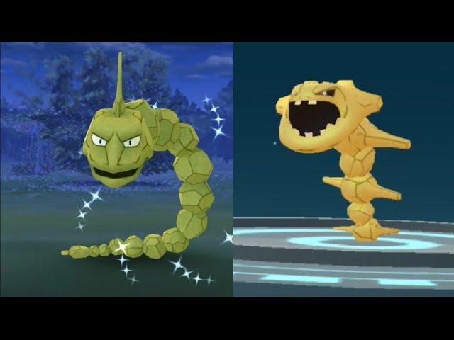 I caught Shiny Onix on Pokemon Go by jonwii on DeviantArt