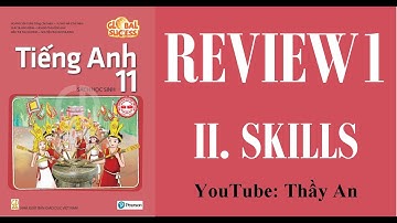 [TIẾNG ANH 11] GLOBAL SUCCESS 11 - Unit 3. CITIES OF THE FUTURE - REVIEW 1. SKILLS