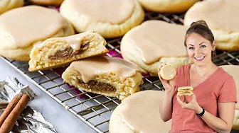 Frosted Brown Sugar Pop Tarts Turned into Gourmet Cookies thumbnail