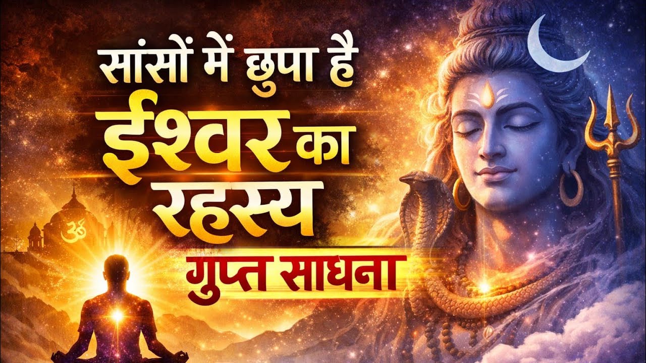 सांसों के बीच छिपा है ईश्वर का रहस्य जान लो ये गुप्त साधना 