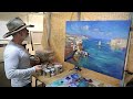 Oil Painting in the Studio - Coastal Seascape / Light and Atmosphere with Colour and Tonal Values!