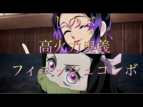 【ヒノカミ血風譚】 胡蝶しのぶ  - 高火力奥義フィニッシュコンボ / Demon Slayer