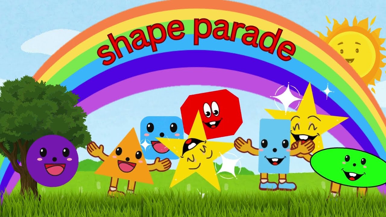 Развивающая игра для детей: изучаем геометрические фигуры вместе. Изучаем разные формы и получаем...