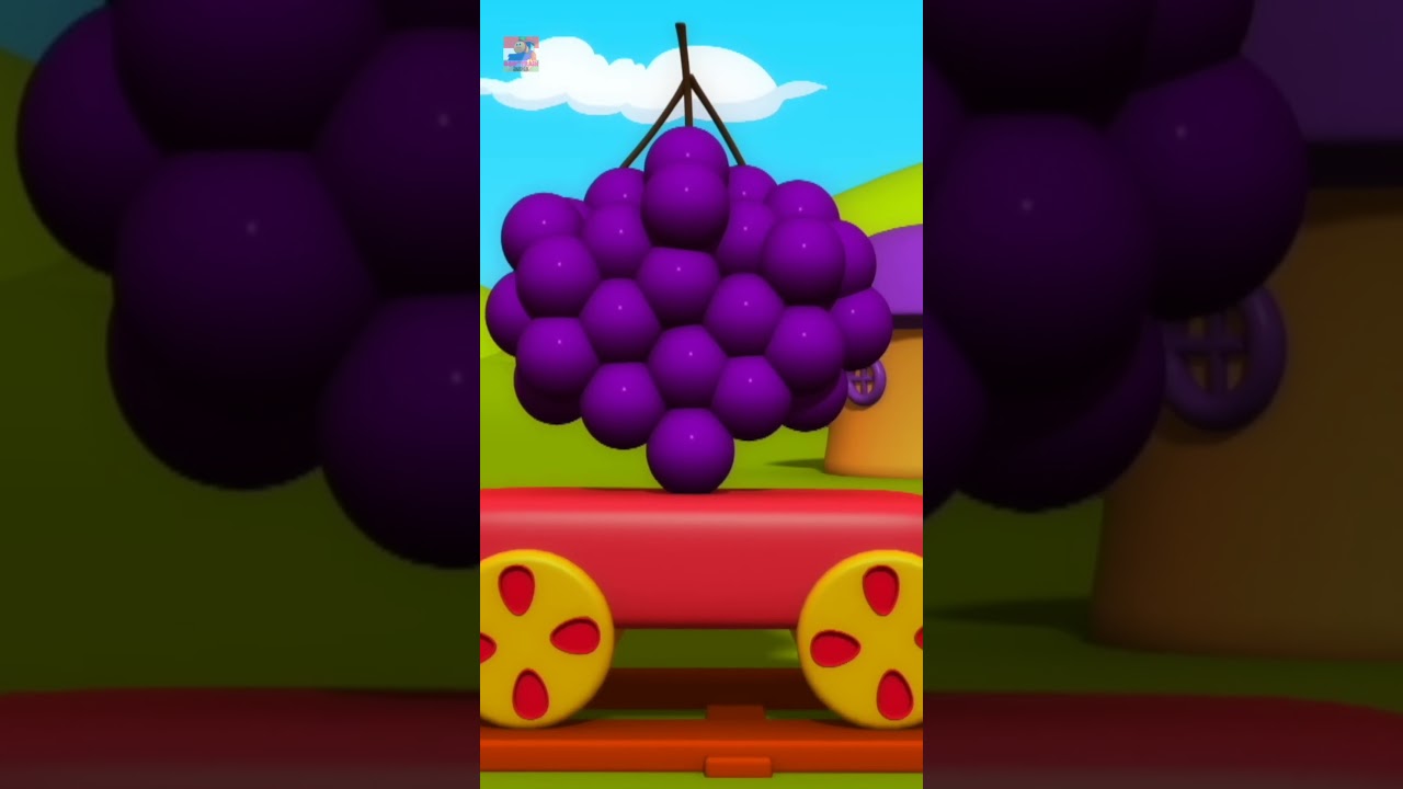 Fruit Train for Kids, फल ट्रेन, Bob the Train Hindi Rhymes 