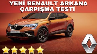 Renault Arkana Çarpişma Testi̇/Arkana Güvenli̇ Mi̇