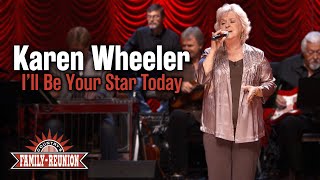 Karen Wheeler sings "I'll Be Your Star Today"
