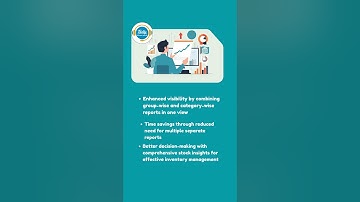 Stock Summary Report with Group & Category Wise Columns