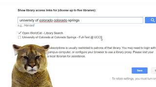 Avoiding Paywalls in Google Scholar