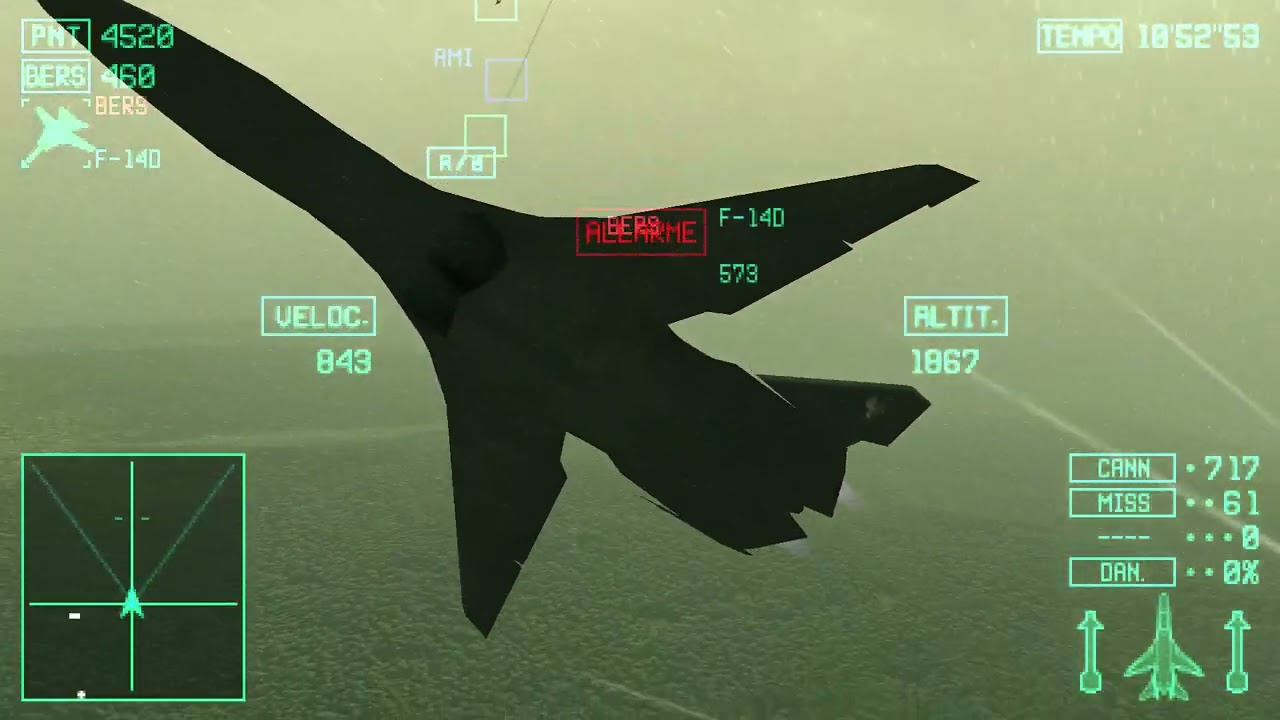 Ace Combat X is not for beginners