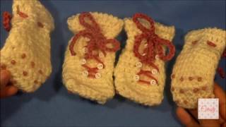 Zapatos para perros crochet/crochet shoes for dogs