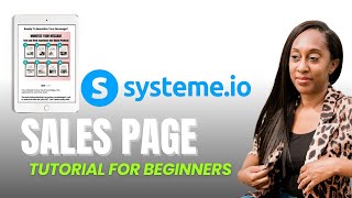 How to create a sales page in system.io (in Under 30 Minutes)