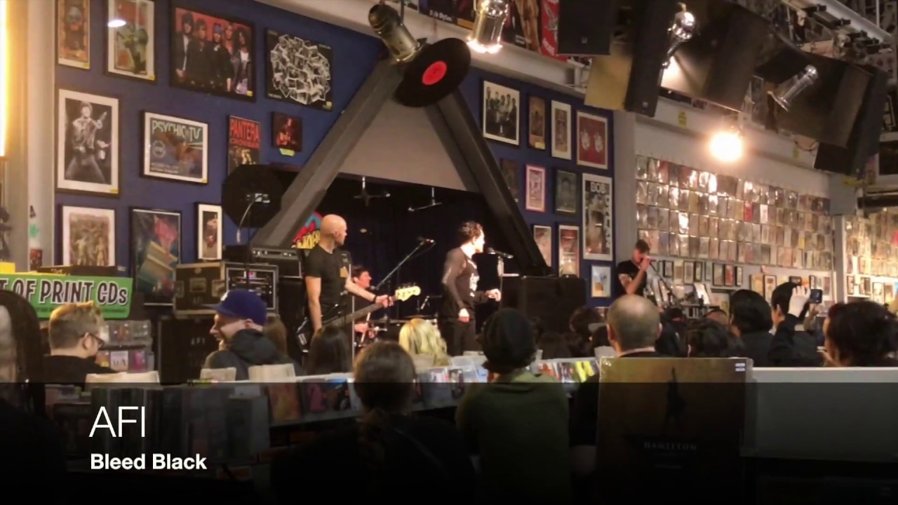 AFI-Bleed Black @ Amoeba Music