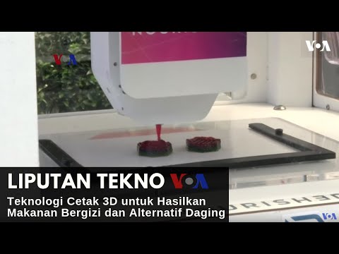 Video: Pencetak 3D Makanan Rumah Tangga - Pandangan Alternatif