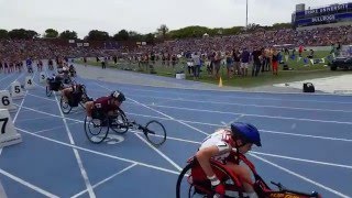 2016 Iowa HS Track and Field Boys 200m Wheelchair Finals