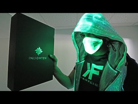 UNBOXING & REVIEW! - Future Tech HOODIE! Smart Gamer RGB Wear by Inlighten