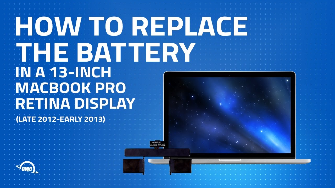 How To Upgrade Replace The Battery In A Macbook Pro Retina 13