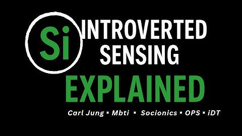 Introverted Sensing (Si) defined by : Jung vs Mbti vs Socionics vs OPS vs iDT #mbti #carljung