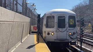 BMT Sea Beach Line: (N) Trains End/Begin Service @ Gravesend-86th Street (R46, R68A, R160B)